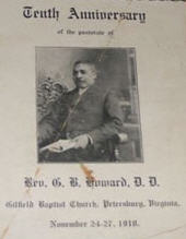 george-howard Reverend George B. Howard, D.D.